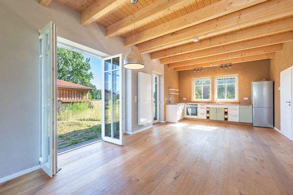 Ausreichend Platz für eine große Tafel