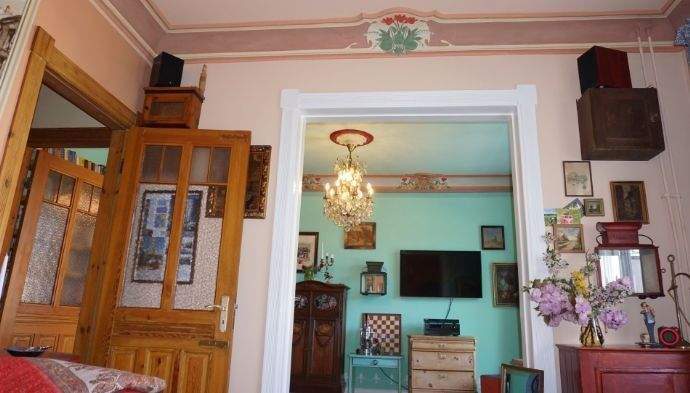 Blick WZ zum Kaminzimmer