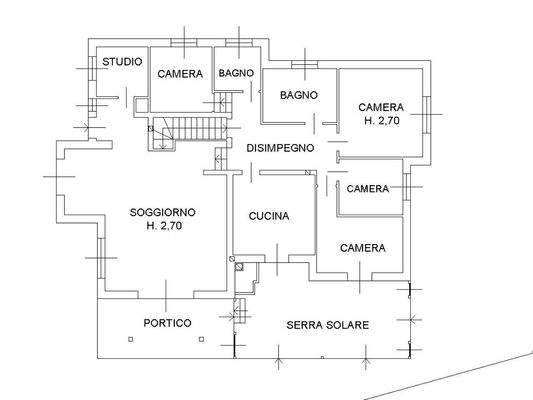 Grundriss EG - Wohnraum