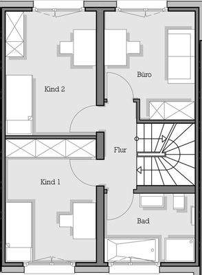 Obergeschoss Typ 1.2