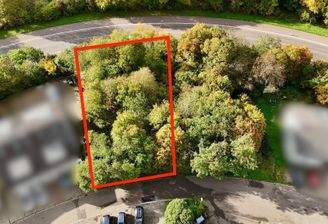 Luftaufnahmen markiert