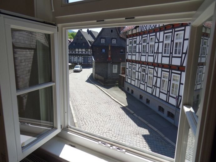 Goslar-Altstadt: 3-Zi.-Wohnung mit Einbauküche dicht Marktplatz