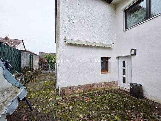 Terrasse/Seitenansicht