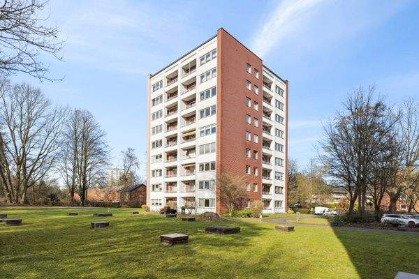 Gepflegte Anlage mit viel Grün