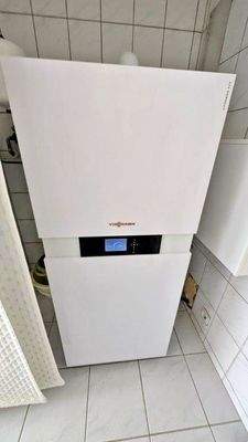 erneuerte Brennwerttherme