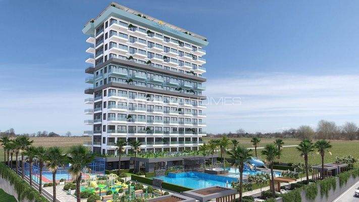 New Apartments Close to the Beach in Mahmutlar Alanya