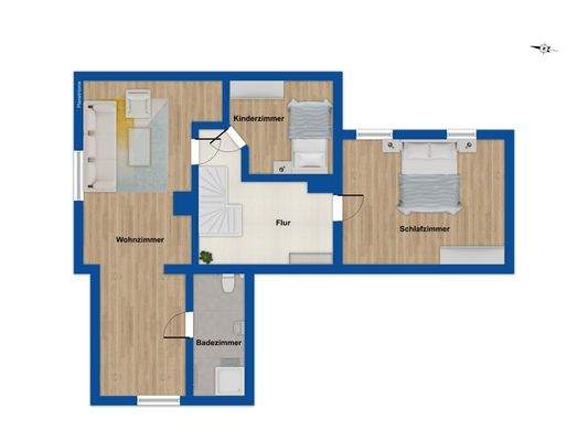 Grundriss Dachgeschoss