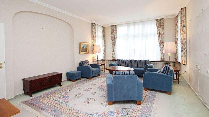 Wohnzimmer - Hochparterre-Wohnung