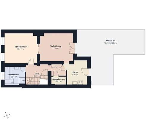 S&P | Grundriss 1. Obergeschoss