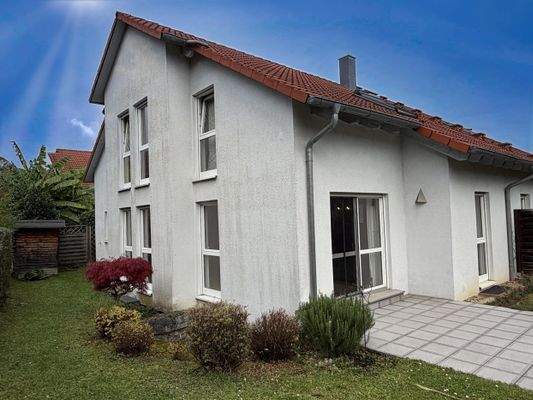 seitlich Hausansicht