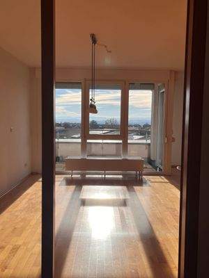 Zugang vom Flur ins Wohnzimmer