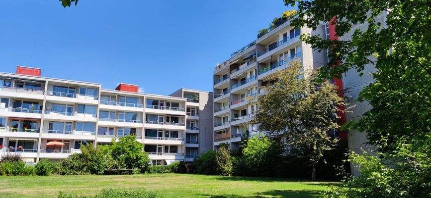 Rückseite Wohnanlage