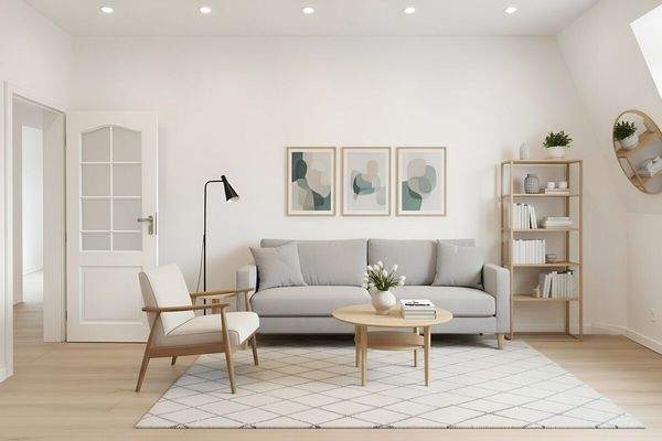 Wohnzimmer Beispiel 2 KI-Visualisierung