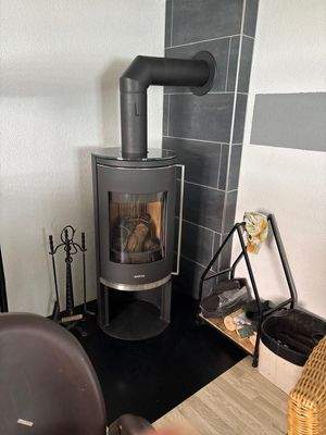 Kamin im Wohnzimmer