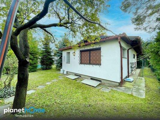 Bungalow Ansicht Rueckseite