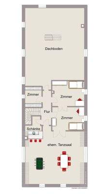 ehem. Schlossgut Grundriss DG