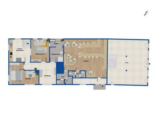 Grundriss Erdgeschoss