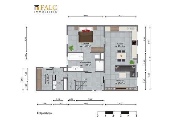 Grundriss Erdgeschoss