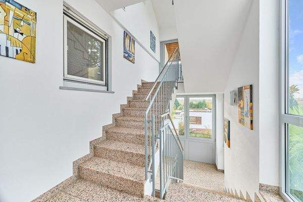 Treppenhaus zu den einzelnen Etagen