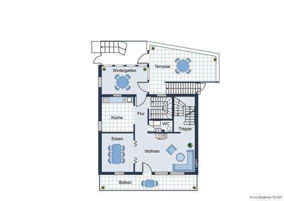 Grundriss Obergeschoss