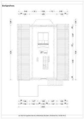 Grundriss Dachgeschoss