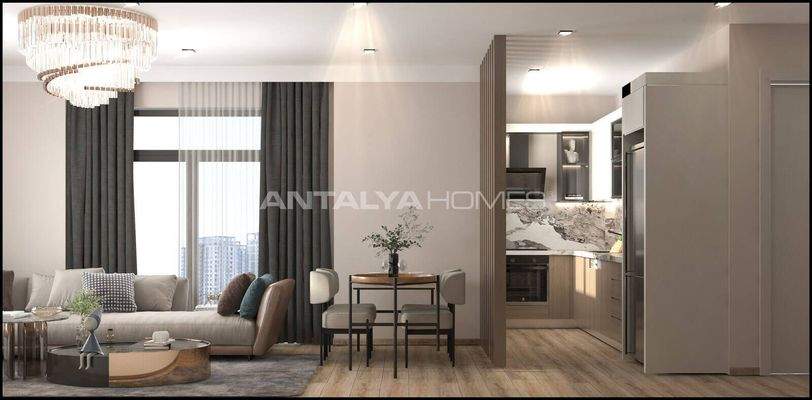 Brand-New Flats with Pool Near the Sea in Tömük Mersin