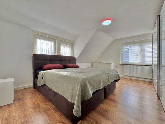 Elternzimmer im Dachgeschoss