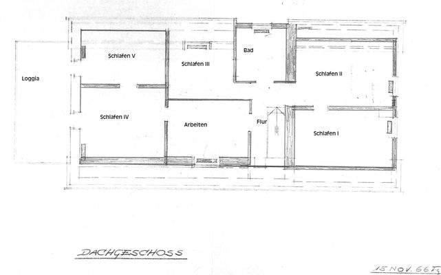 Grundriss Dachgeschoss 