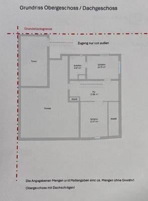 Grundriss Obergeschoss