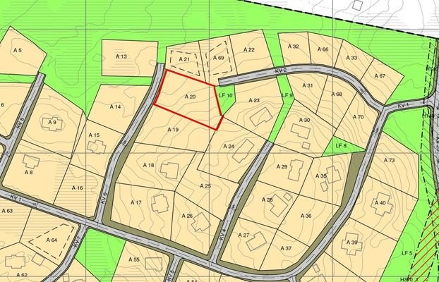 Lageplan A20