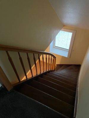 Aufgang zum Dachgeschoss