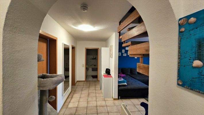 Diele - Sicht Richtung Bad