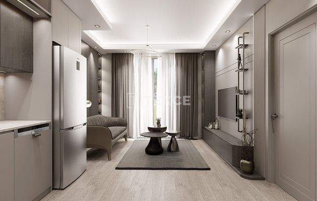 New Apartments for Sale with Mountain Views in Konyaaltı Antalya