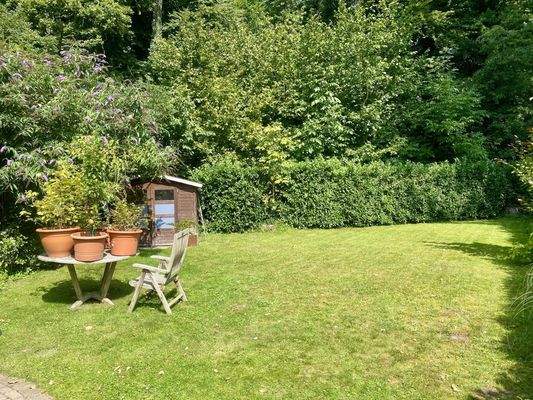 Garten der Einliegerwohnung