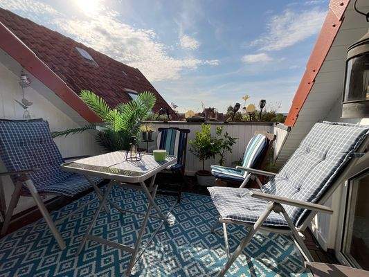 Dachgeschoss Loggia