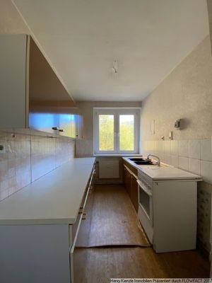 Ansicht einer Wohneinheit mit Küche
