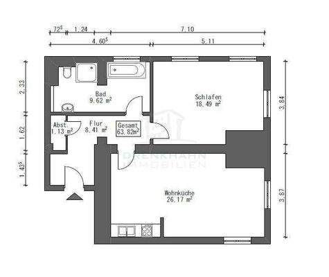 Grundriss WE10 Typ D