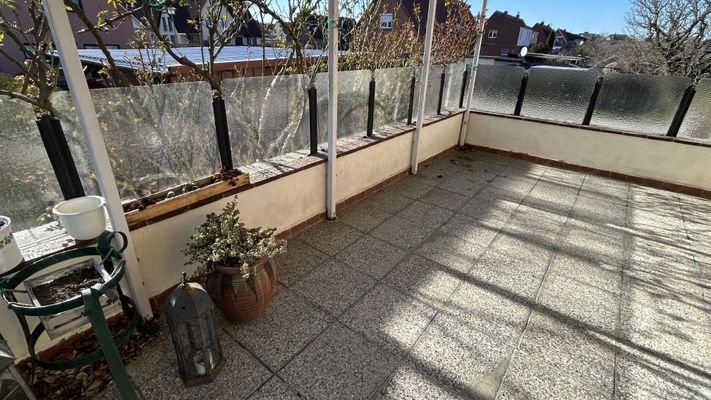 Überdachte Terrasse