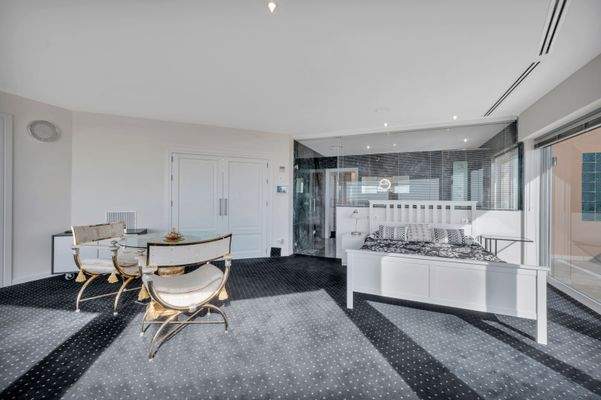 Master bedroom in villa in Costa d'en Blanes