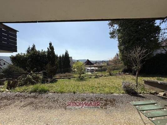 Blick von der Terrasse