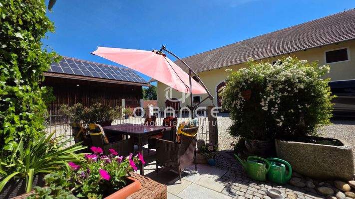 Gemütliche Terrasse