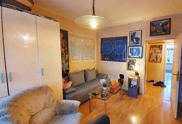 Wohnzimmer 1-Raum-Wohnung