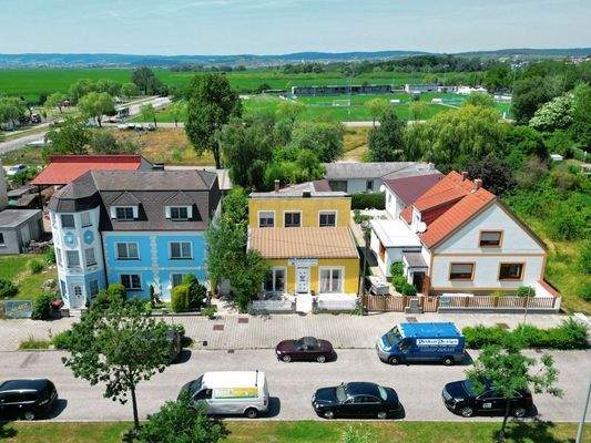 Haus von Vogelperspektive