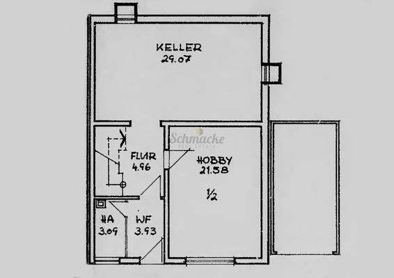 Grundriss Untergeschoss