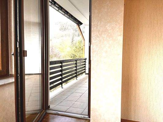 Balkon, Zugang von Elternschlafzimmer