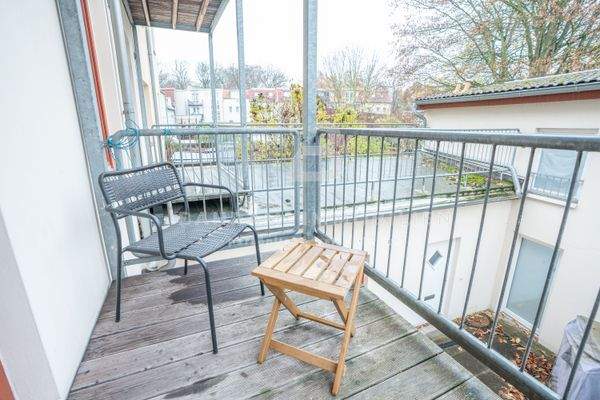 Balkon in Südausrichtung