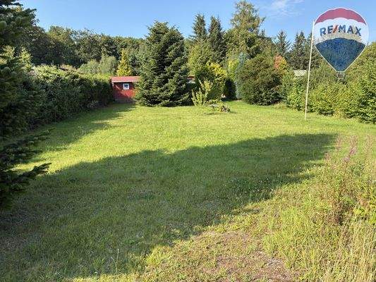 Wiesengrundstück von Unten