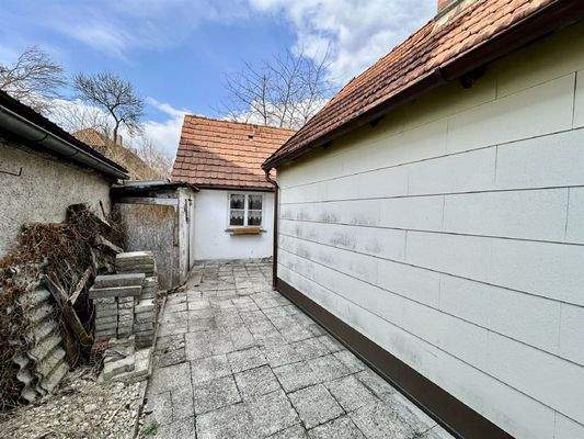 Rückseite Wohngebäude