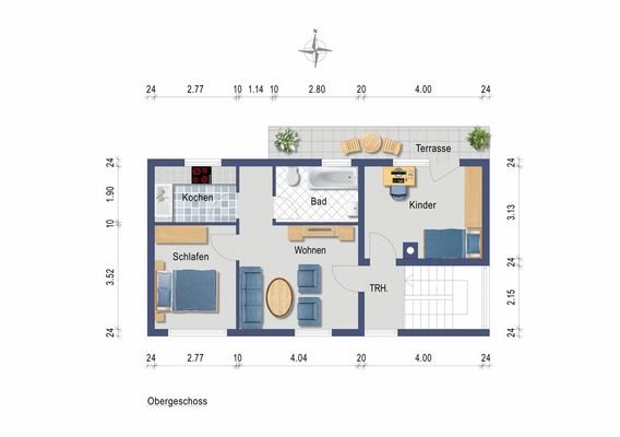 Grundriss OG.