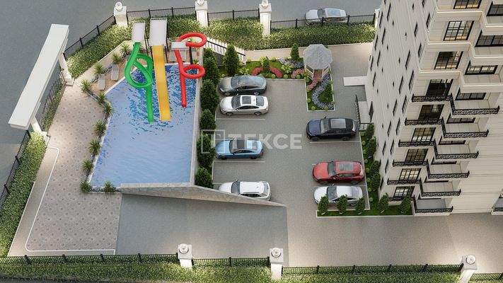 Sea View Apartments in a New Project in Mersin Ayaş